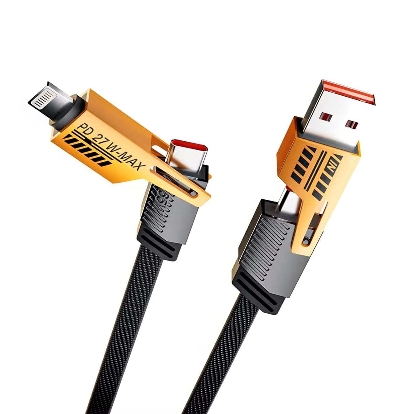 4-in-1 Multi USB Charging Cable – For IPhone and Type C| Fast Charging Cable