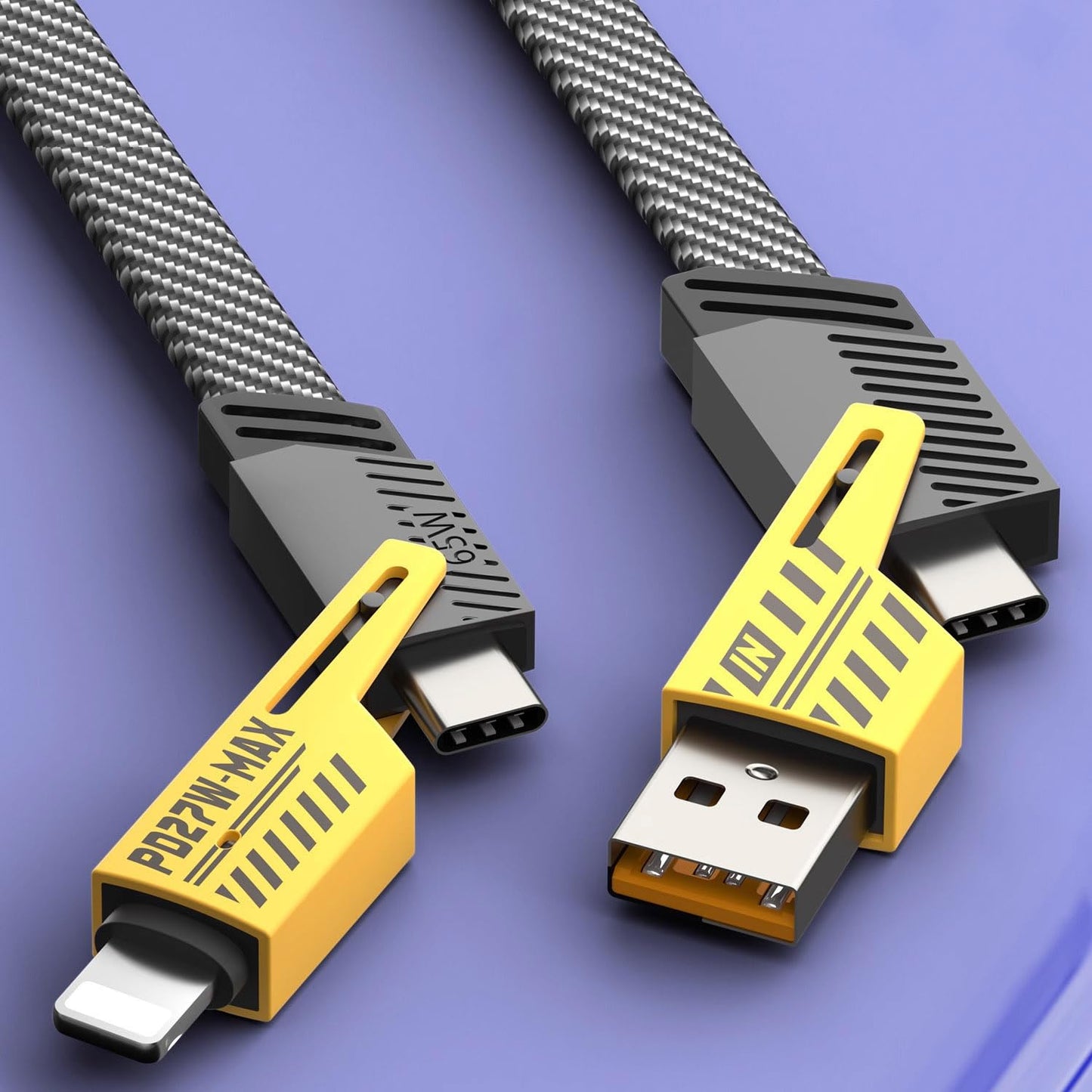 4-in-1 Multi USB Charging Cable – For IPhone and Type C| Fast Charging Cable