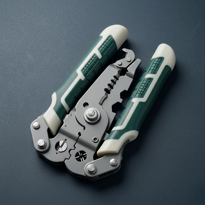 Multi-Function Wire Stripper, Cutter & Crimping Pliers